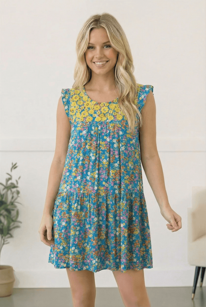The Wildflower Whimsy Embroidered Dress | Nikki &amp; Co. Boutique