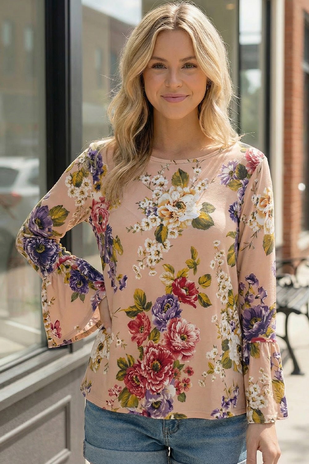 Love Grows Here Bell Sleeve Tops | Nikki &amp; Co. Boutique