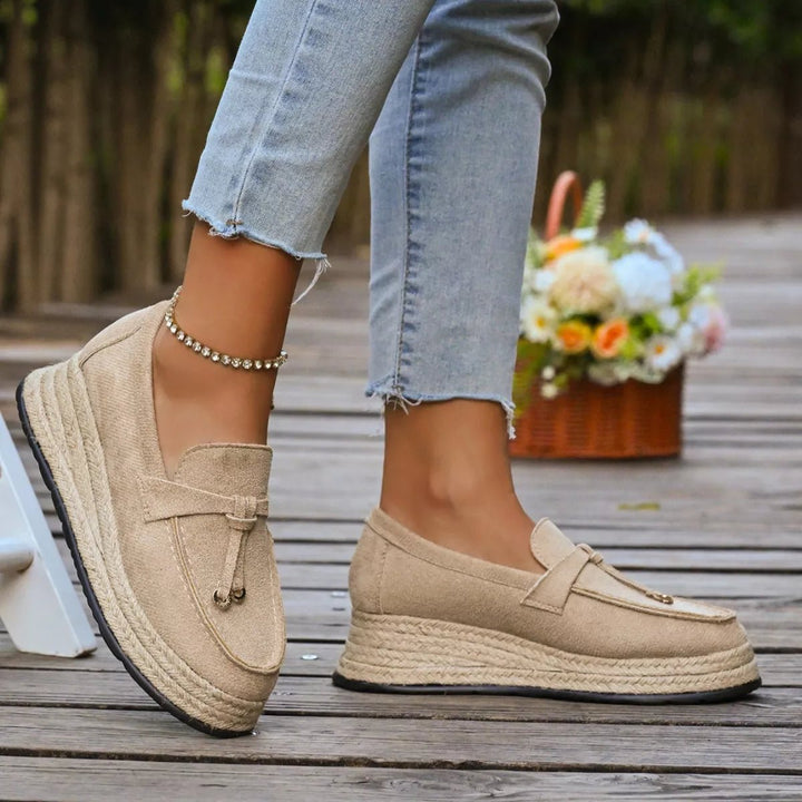 Round Toe Platform Slip-Ons | Nikki &amp; Co. Boutique