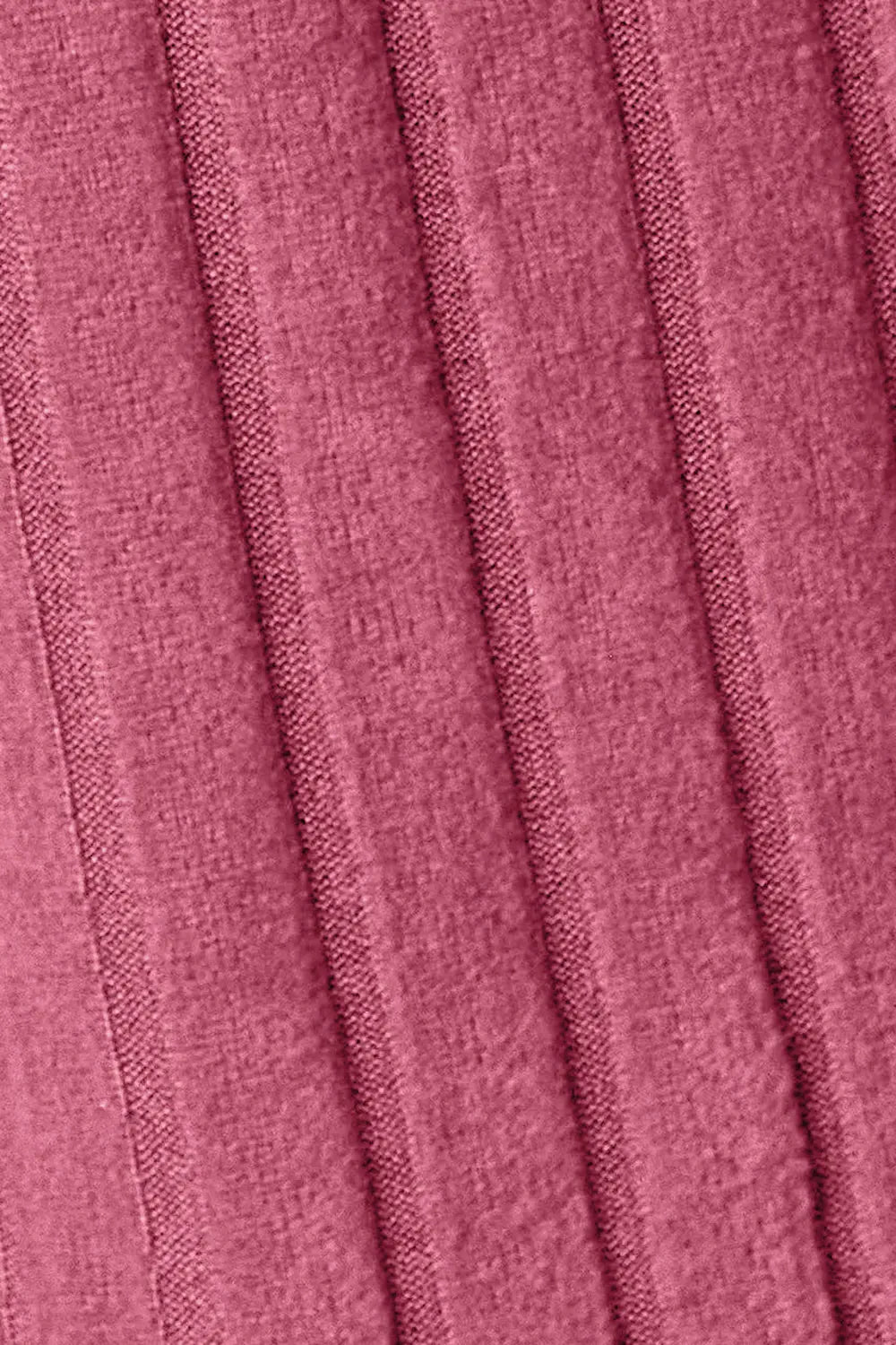 Close-up of pleated pink fabric