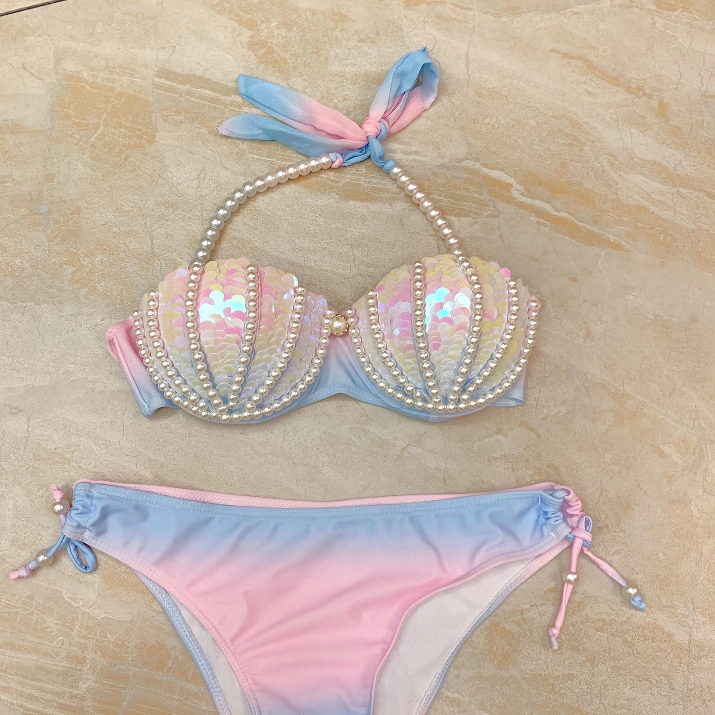 Mermaid Sequin Corset High Quality Multi Styles Mermaid Bra Suitable For Free Diving Oceanarium Performance Mermaid Bra