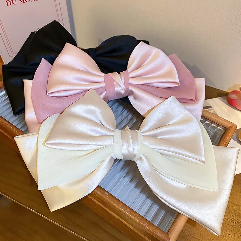 Bow Cloth Hair Clip - Nikki and Co Boutique