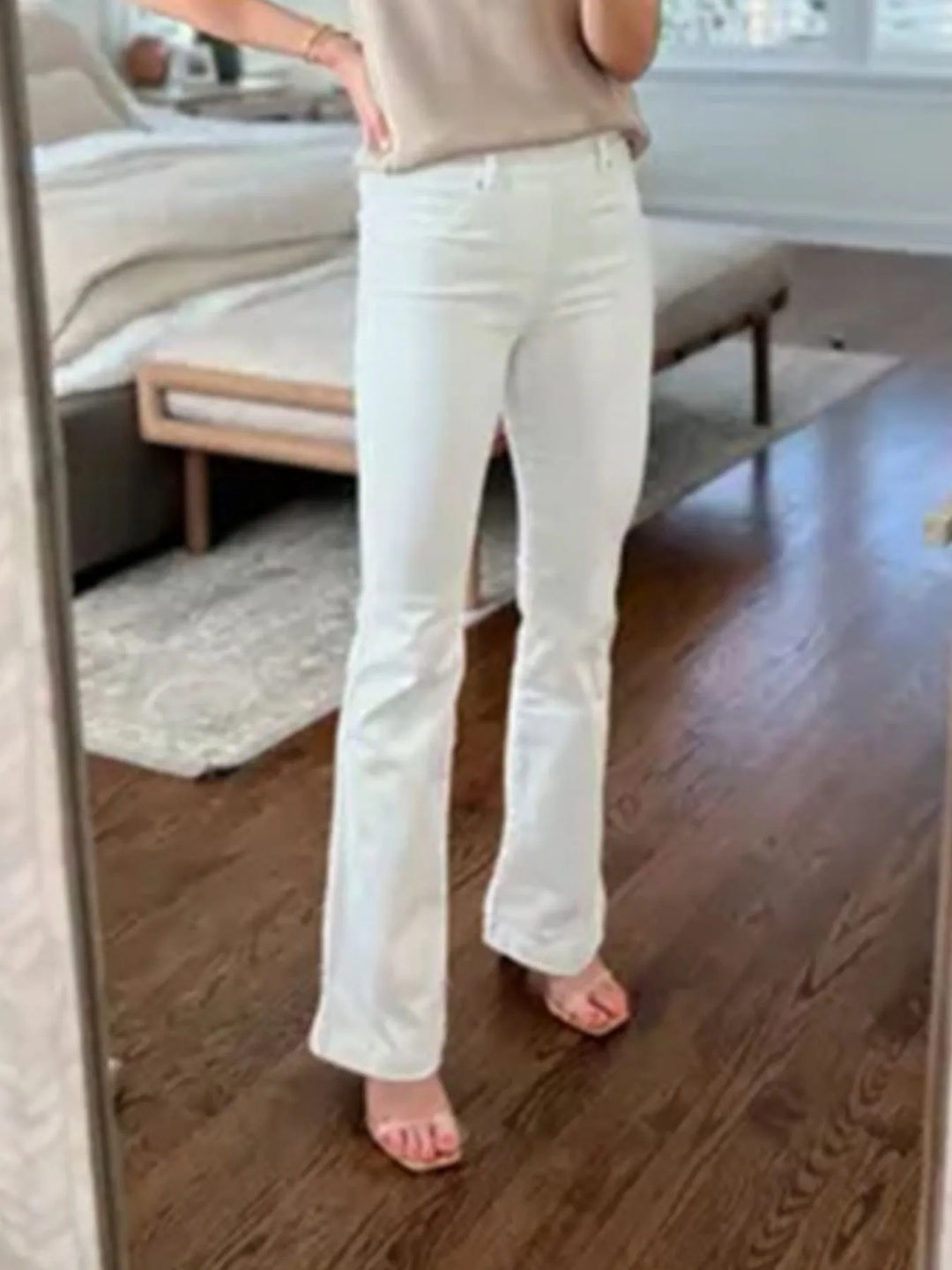 Full Size High - Waisted Flare Jeans Plus Size - Nikki &amp; Co. Boutique