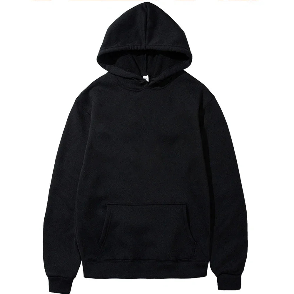 Oversized Unisex Men's Casual Hoodies Women's Warm Hoodies Spring Autumn Pullovers Fashion Black Multiple Colour Sweatshirts Top