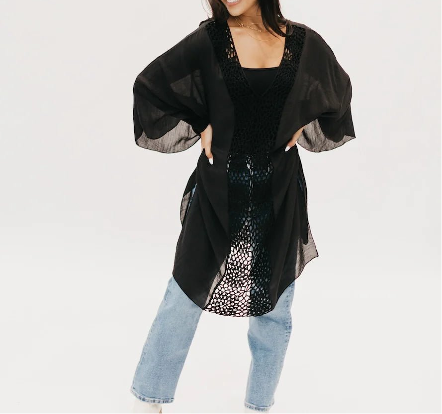 Kimonas and Beach Shirts (NP) - variety of styles and colors available - Nikki and Co Boutique