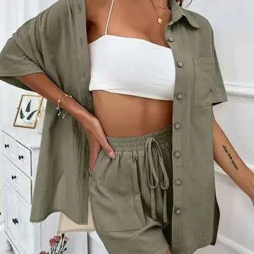 Solid Color Fashion Shorts Sets (NP) - 3 Colors | Nikki &amp; Co. Boutique