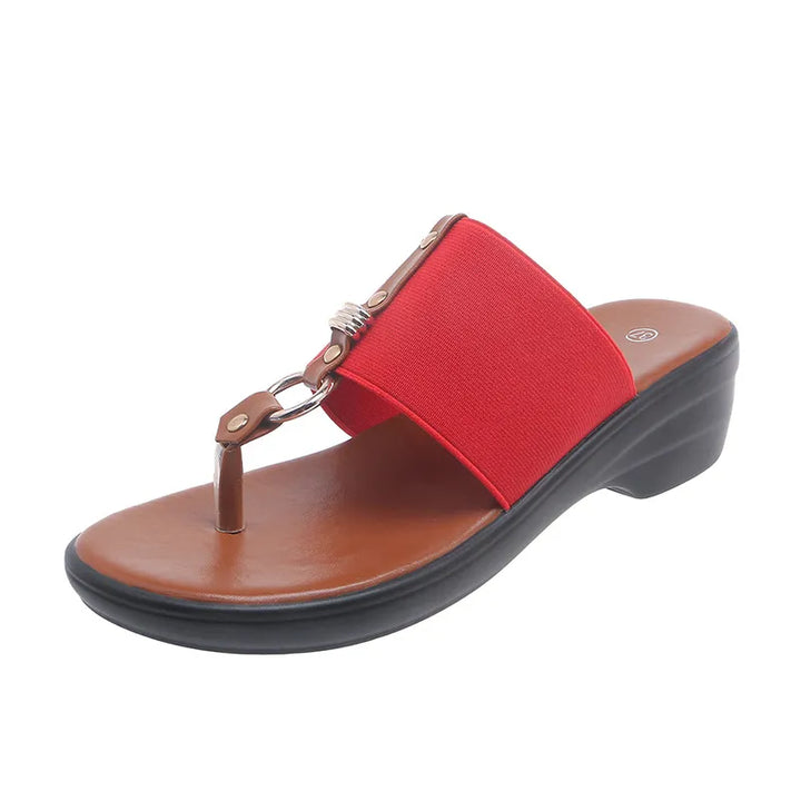 Toe Post Wedge Sandals | Nikki &amp; Co. Boutique