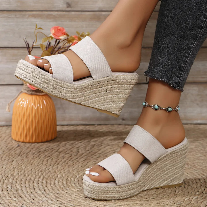 Open Toe Platform Wedge Sandals | Nikki &amp; Co. Boutique