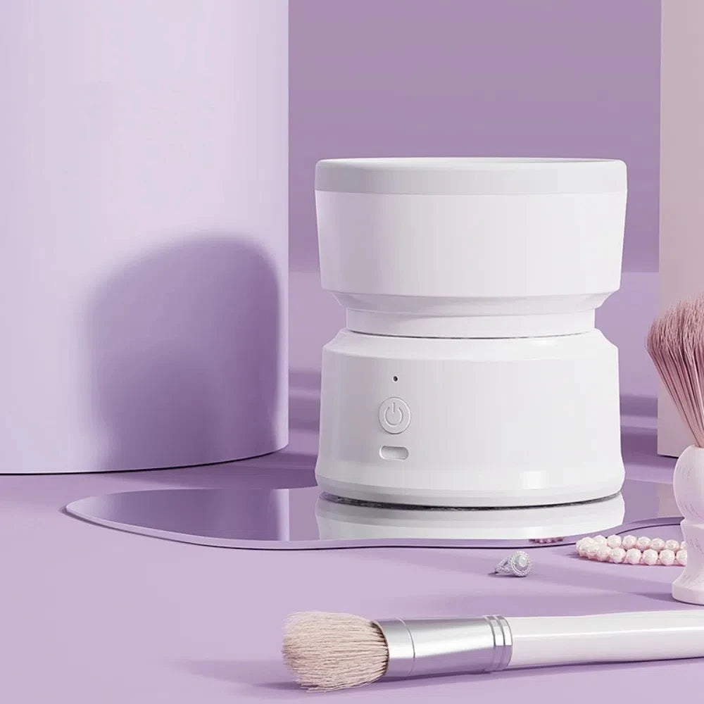 Electric Makeup Brush Cleaner Machine, USB Automatic - Lazy Cleaning Brush Tool, Quick Drying Portable Brush Scrubber Beauty Tool