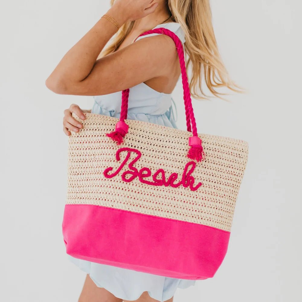 Pretty Simple (NP) - Beach Totes, 6 Options! - Nikki and Co Boutique