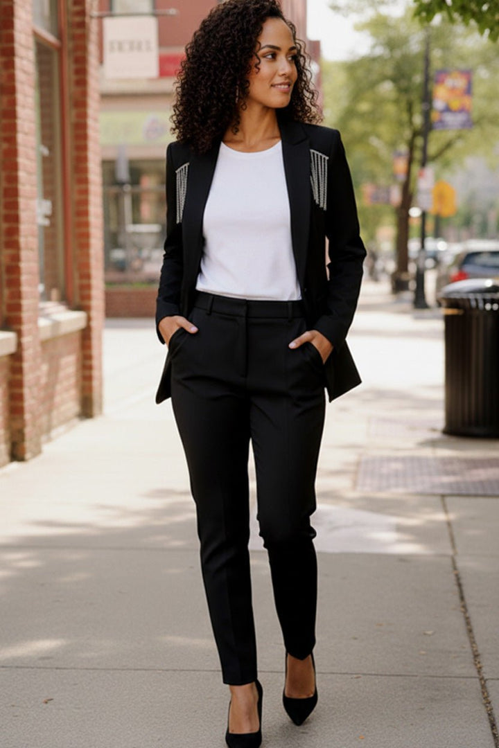 Glam Tassel Blazer | Nikki &amp; Co. Boutique