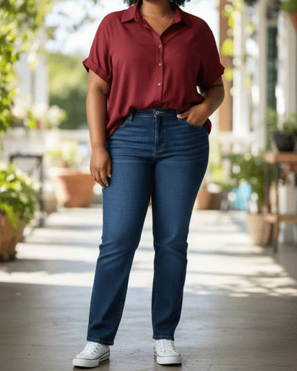 Oakley Oversized Button-Up Top (NP) | Nikki &amp; Co. Boutique