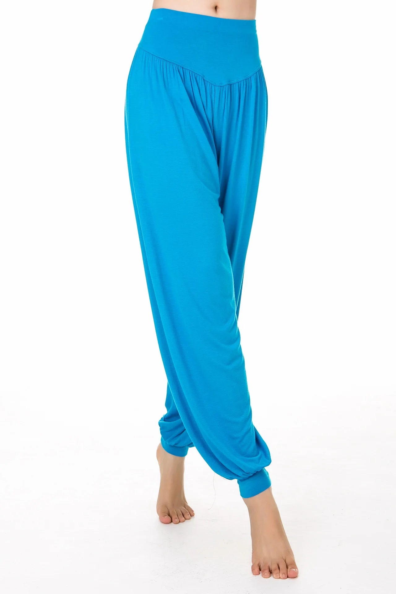 New Casual Loose Leisure Dance Long Modal Pants Loose Sports Pants Soft Women Solid Bloomers Fitness Sports Yoga Pantss