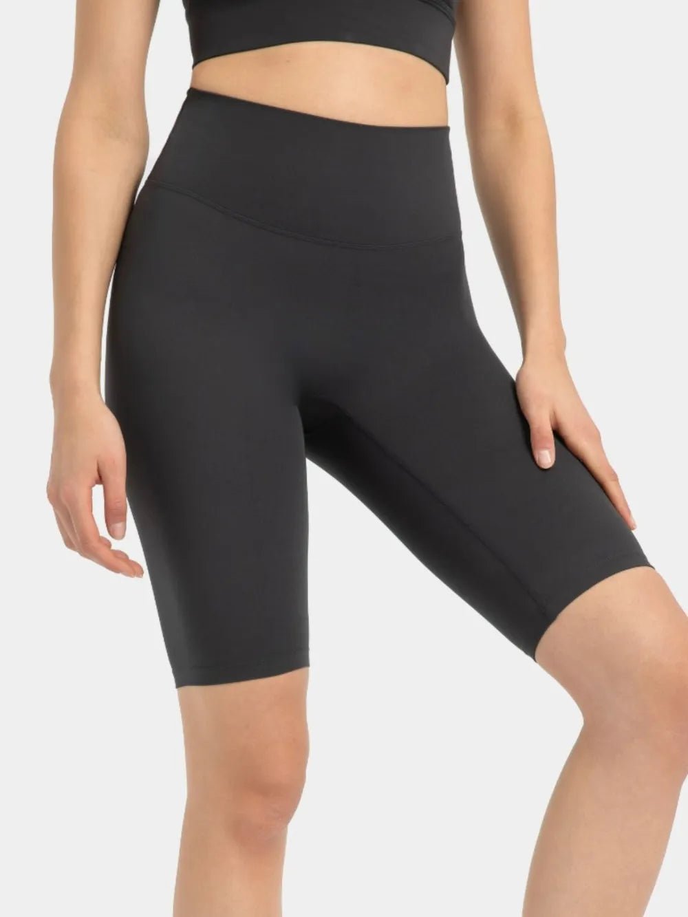 Millennia High Rise Wide Waistband Active Shorts | Nikki &amp; Co. Boutique