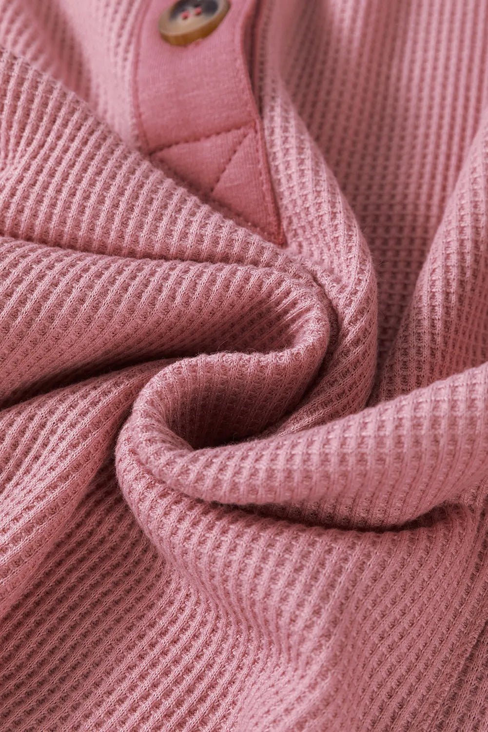 Half Button Long Sleeve Top - Nikki and Co Boutique