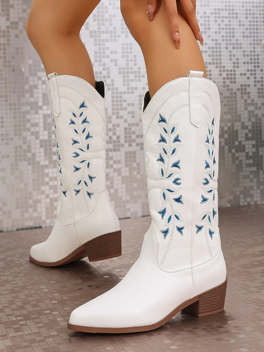 Point Toe Block Heels Boots | Nikki &amp; Co. Boutique