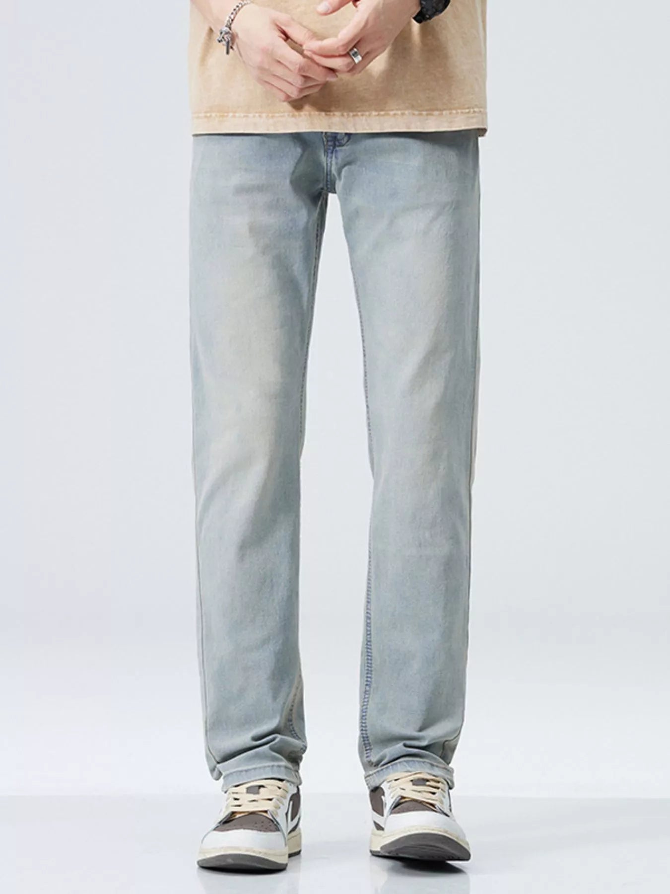 Men's Classic Straight Fit Jeans - Nikki and Co Boutique