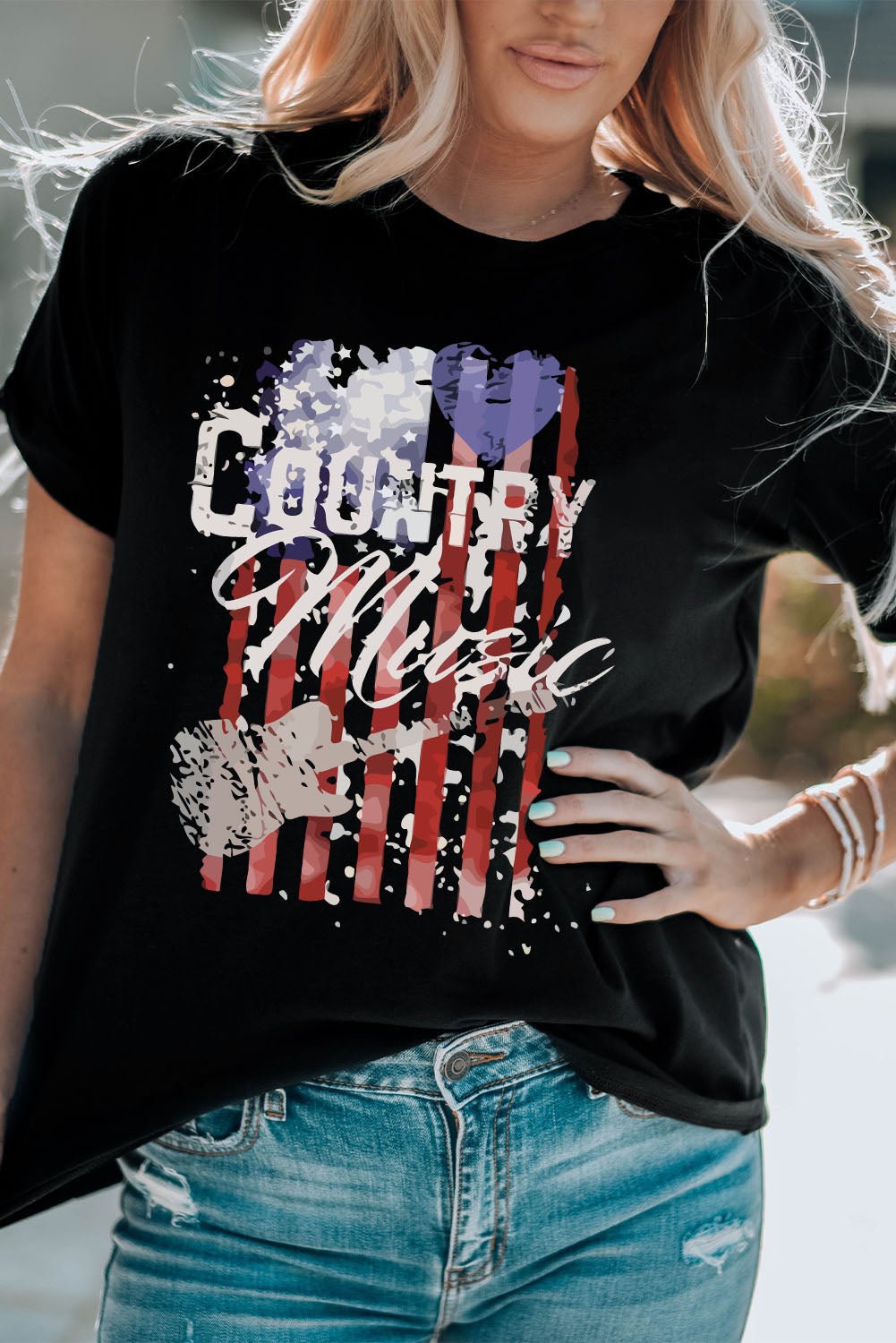 COUNTRY MUSIC Graphic Tees Shirt - Nikki &amp; Co. Boutique
