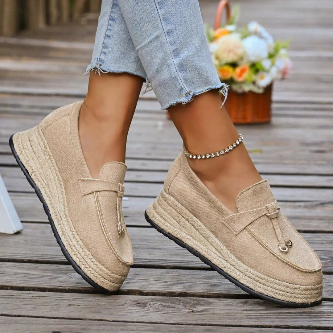 Round Toe Platform Slip-Ons | Nikki &amp; Co. Boutique