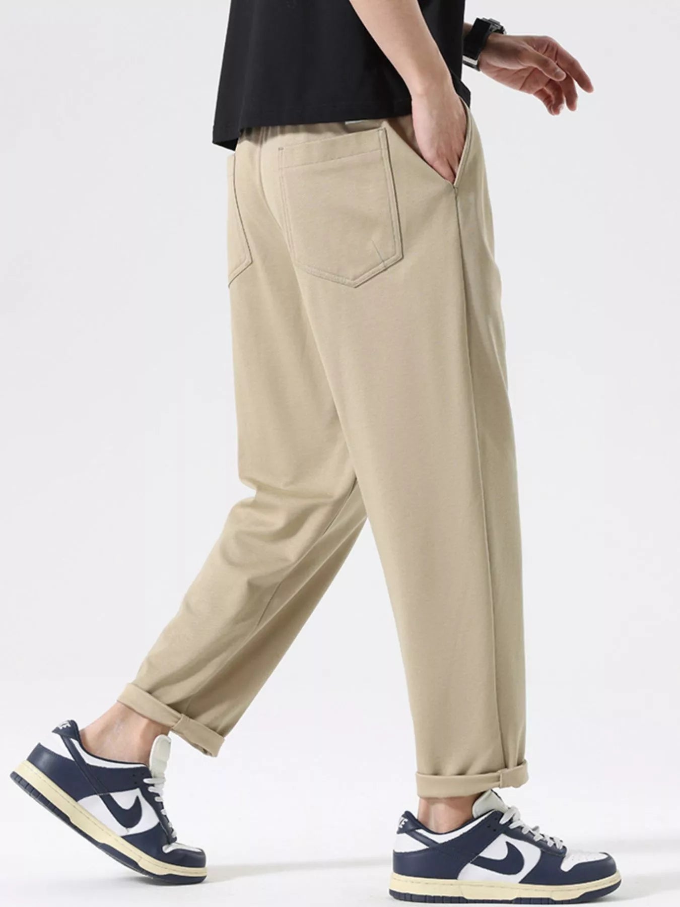Men's Plus Size Casual Drawstring Pants - Nikki and Co Boutique