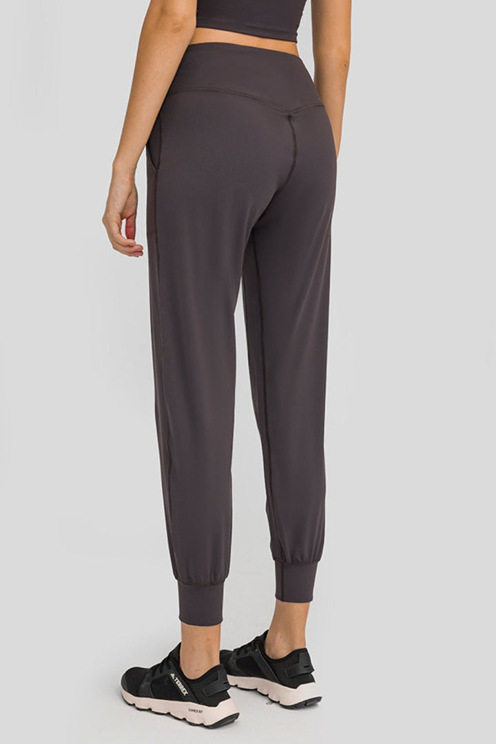 Millennia Wide Waistband Slant Pocket Pants | Nikki &amp; Co. Boutique