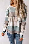 Wide Stripe Top with Pocket - Nikki and Co Boutique