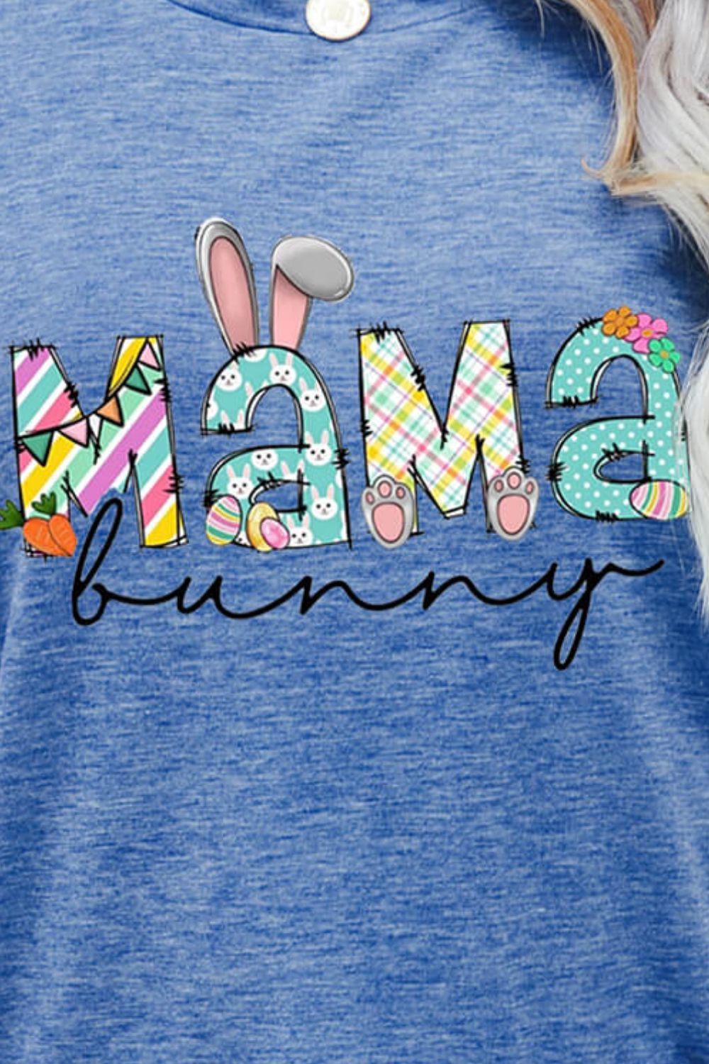 MAMA BUNNY Easter Graphic Tee - Nikki and Co Boutique