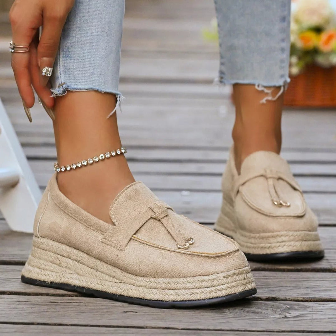 Round Toe Platform Slip-Ons | Nikki &amp; Co. Boutique