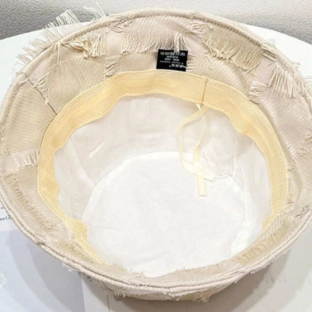 Frayed Edge Bucket Hat | Nikki &amp; Co. Boutique