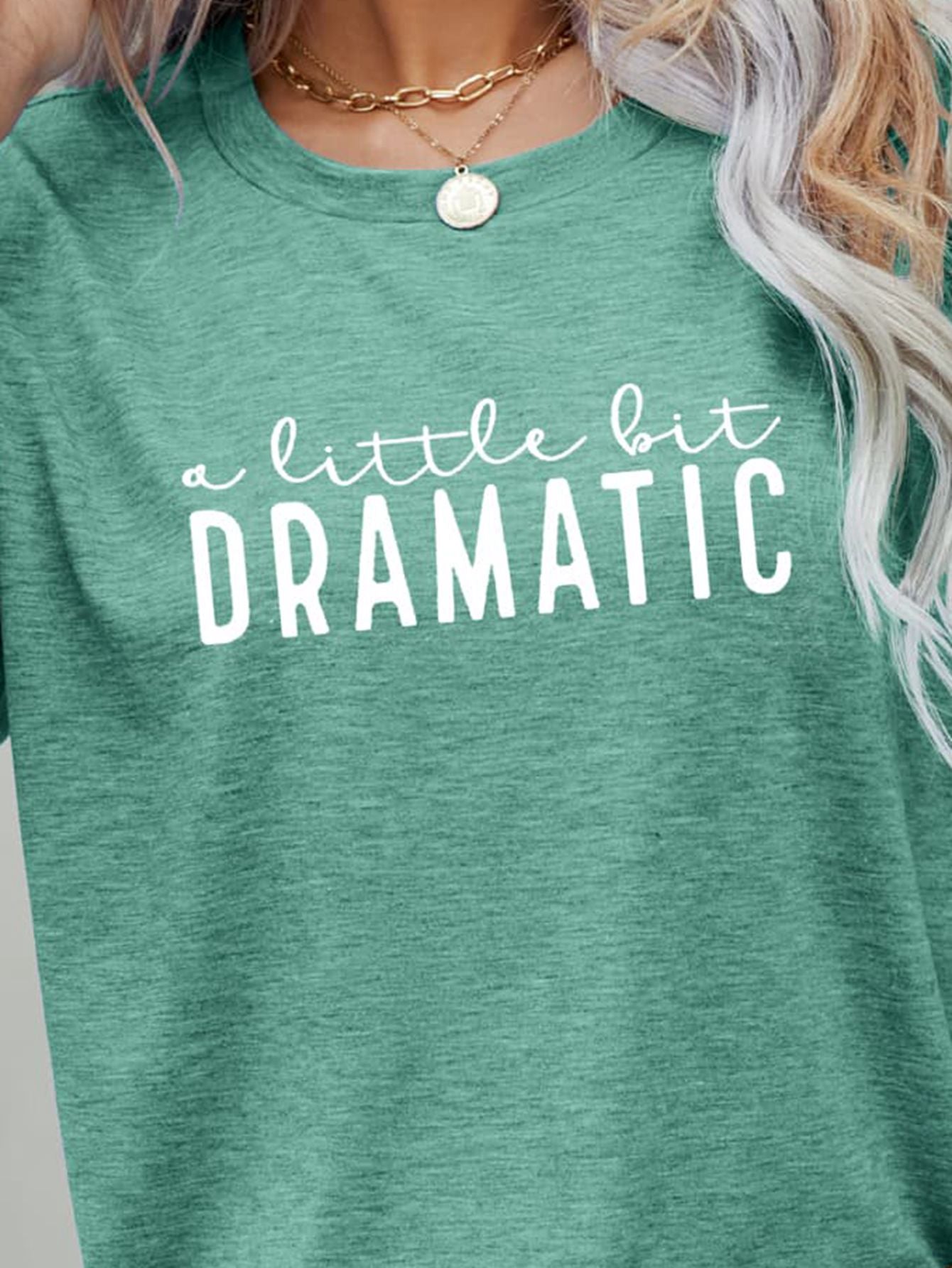 A LITTLE BIT DRAMATIC Graphic Tee - Nikki and Co Boutique
