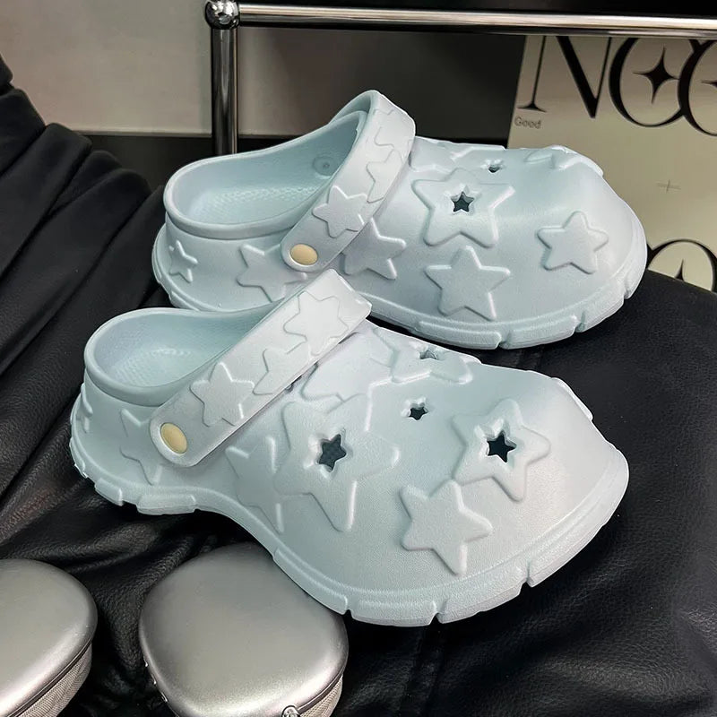 Women’s New Summer Sandals Thick Sole Non Slip Design Footwear Comfortable Walking Shoes Fashion Casual Slip on Slides