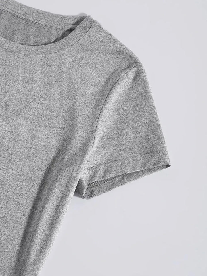 Graphic Round Neck Shorts Sleeve T-Shirt | Nikki &amp; Co. Boutique