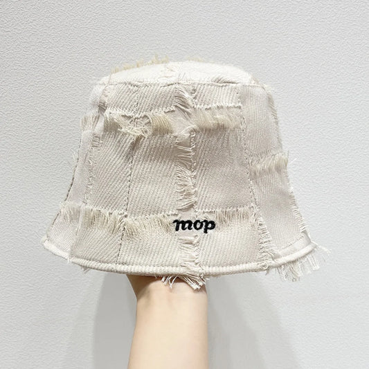 Frayed Edge Bucket Hat - Nikki and Co Boutique