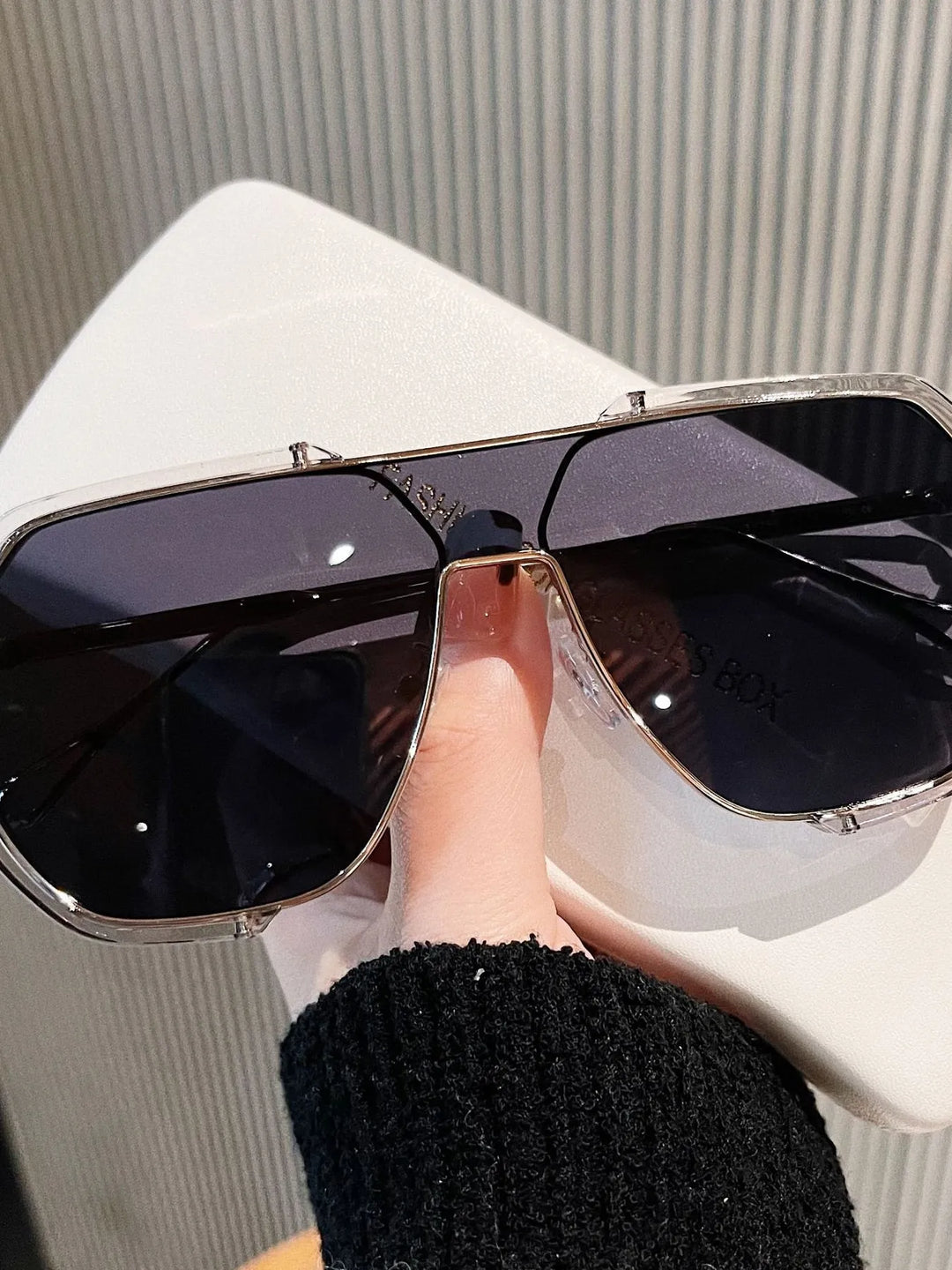 UV Protection Oversized Sunglasses | Nikki &amp; Co. Boutique
