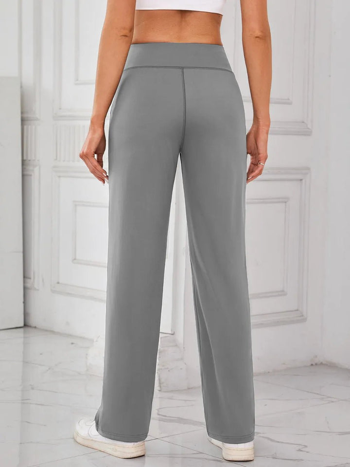 Lovelet High Waist Active Pants with Pockets | Nikki &amp; Co. Boutique