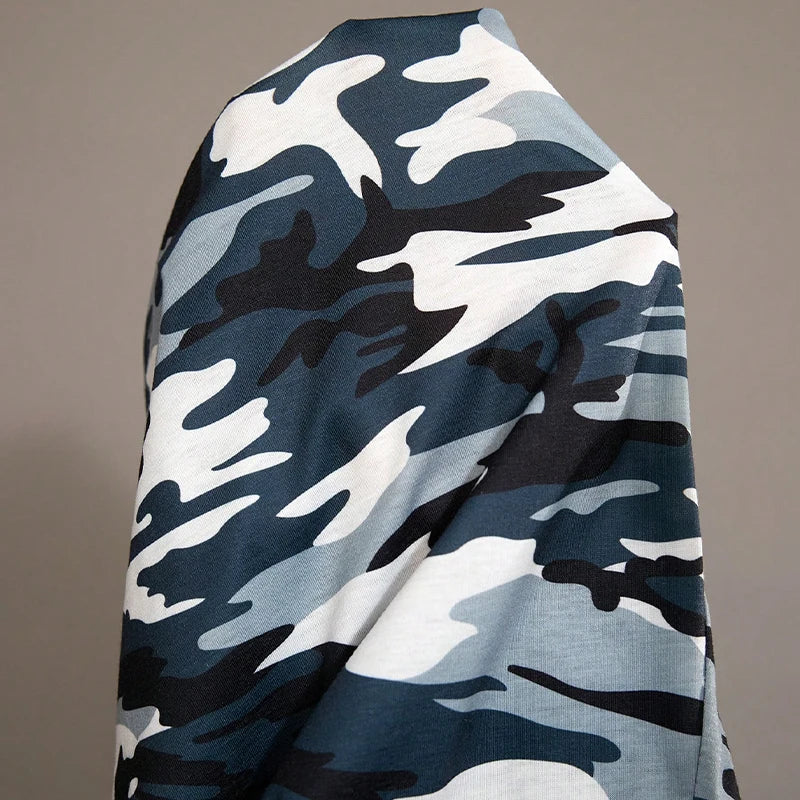 Plus Size Women's Camouflage Printed Leggings with Pockets Outdoors Fitness Jogging Tights Butt Lifting Elastic Tights Streetwea