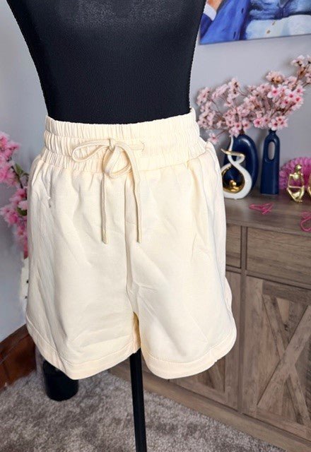 Luxe Knit Sweat Shorts (NP) - Plus | Nikki &amp; Co. Boutique