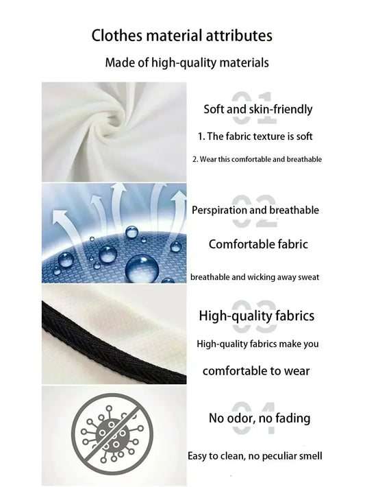 Plus - Size Women's Short - Sleeve T - shirt, Minimalist “I feel fine” & Doodle Print, Simple & Comfortable