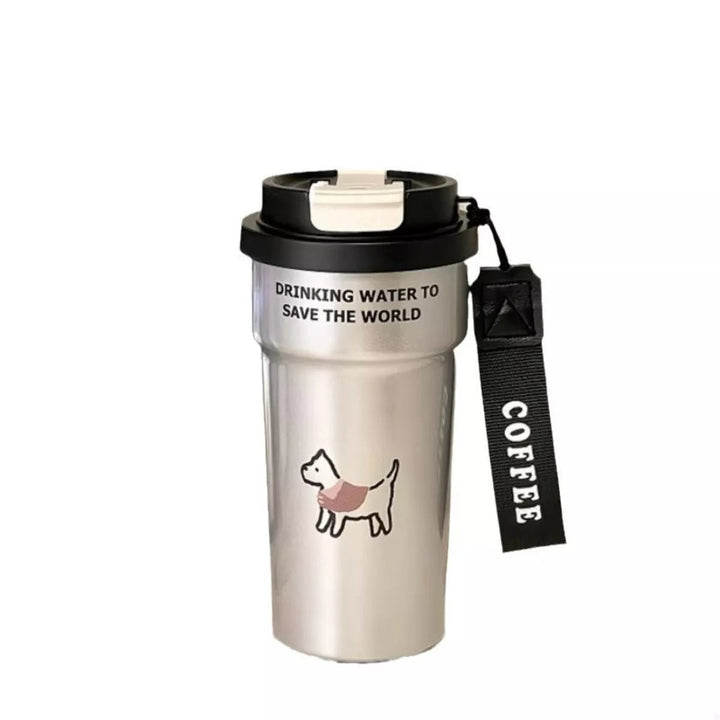 Cute Cat Stainless STeesl Tumbler with Straw | Nikki &amp; Co. Boutique