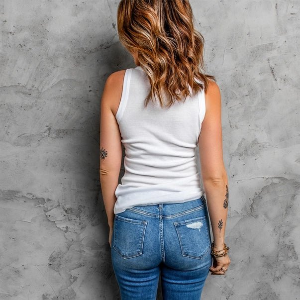 Sleeveless Basic Tank (NP) - 6 Colors, Plus | Nikki &amp; Co. Boutique