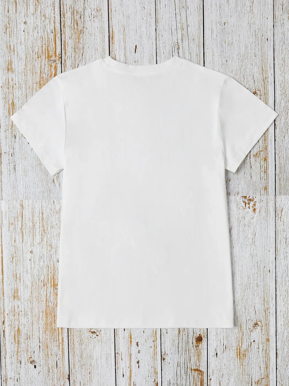 Graphic Round Neck Shorts Sleeve T-Shirt | Nikki &amp; Co. Boutique