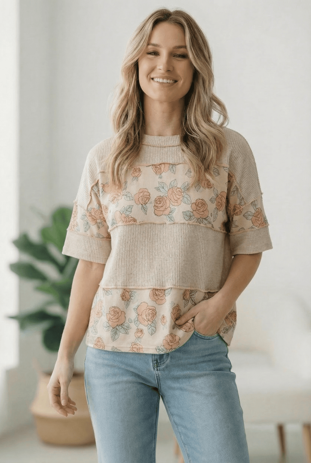 Roses are Red Colorblock Tops | Nikki &amp; Co. Boutique