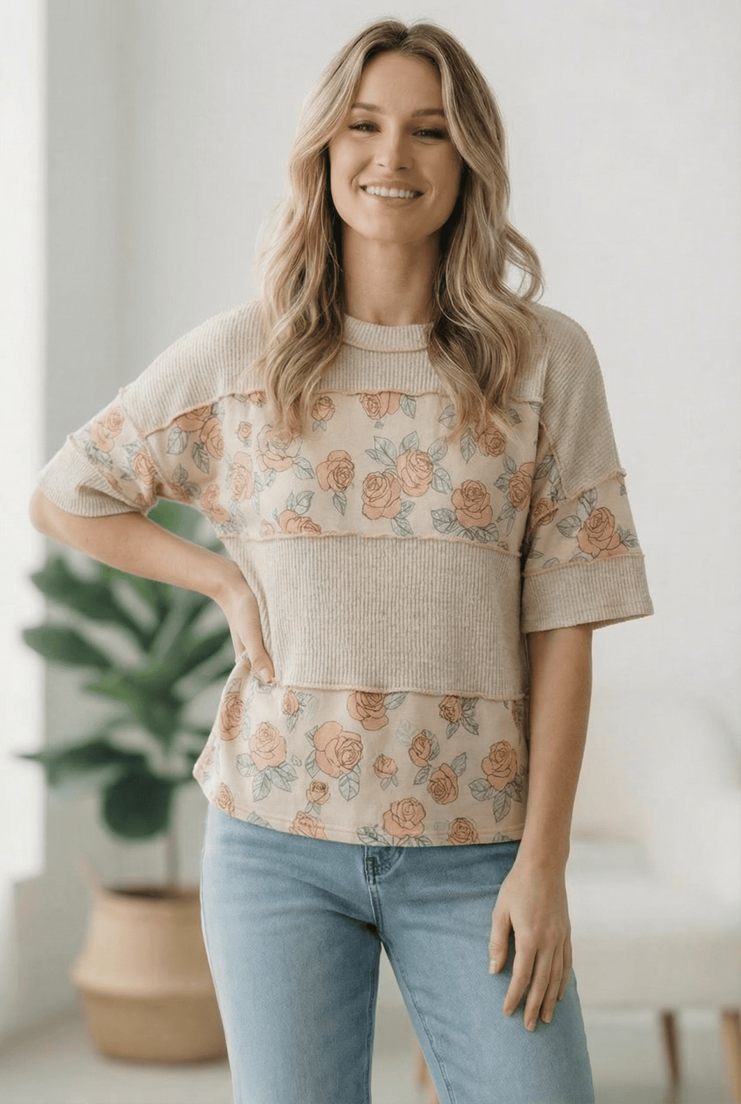Roses are Red Colorblock Tops | Nikki &amp; Co. Boutique