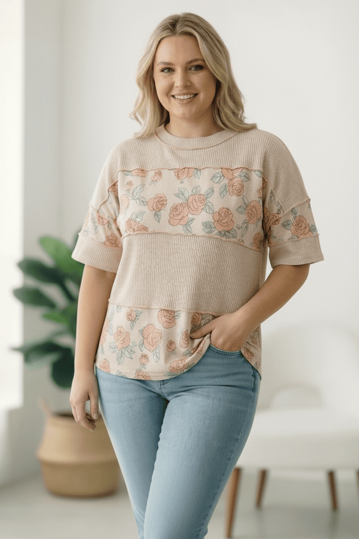 Roses are Red Colorblock Tops | Nikki &amp; Co. Boutique