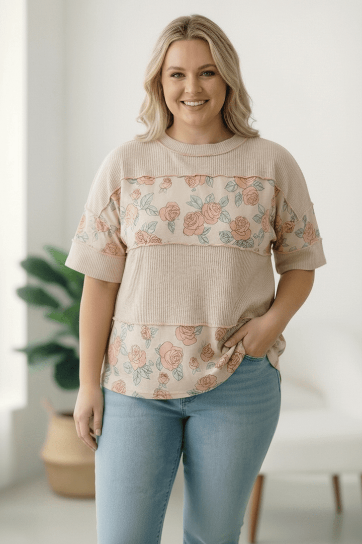 Roses are Red Colorblock Tops | Nikki &amp; Co. Boutique