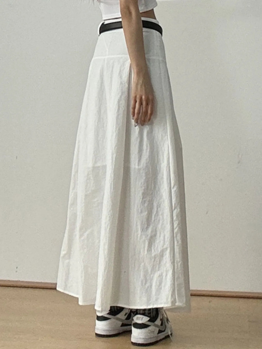 High Waist A - Line Maxi Skirt - Nikki &amp; Co. Boutique