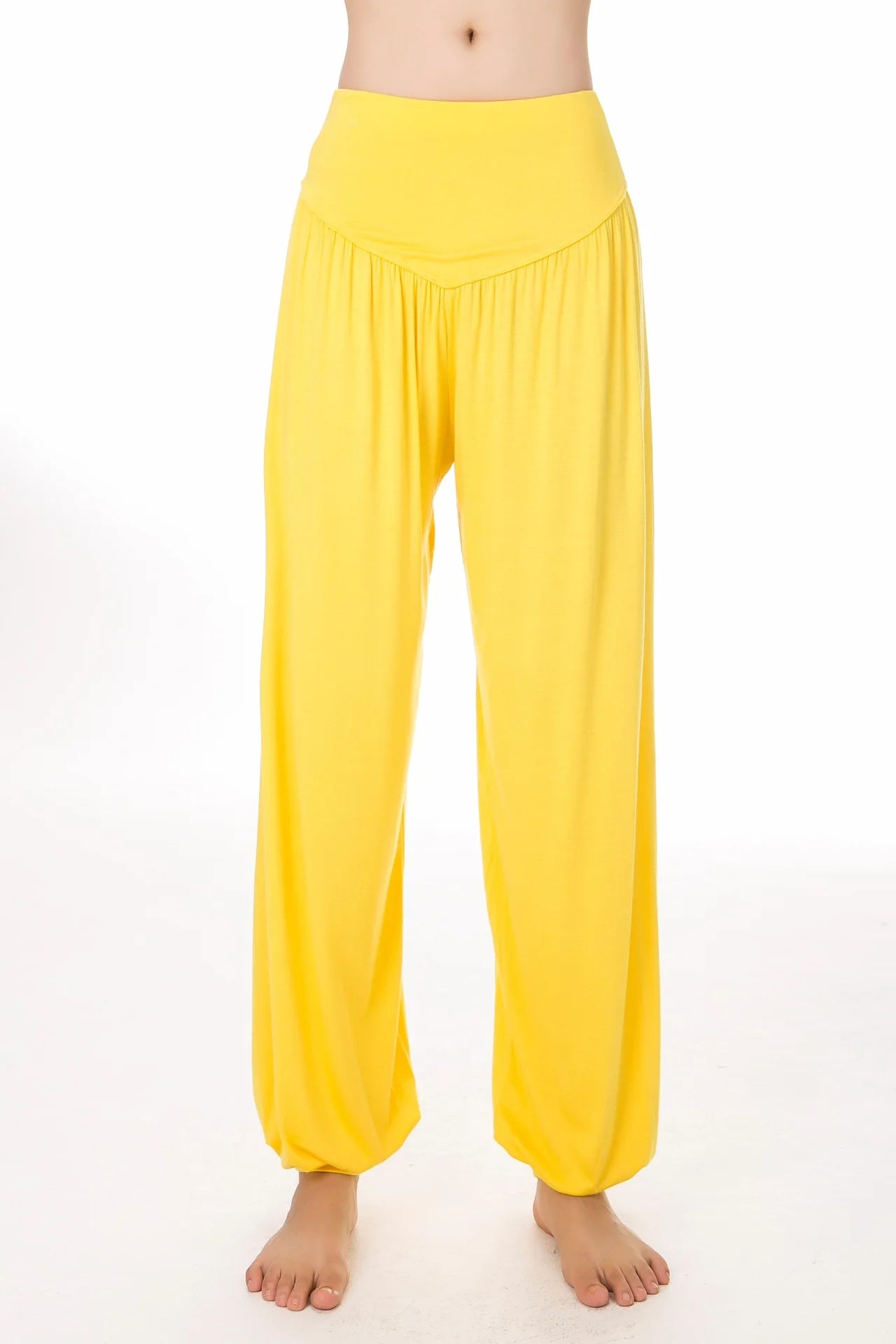 New Casual Loose Leisure Dance Long Modal Pants Loose Sports Pants Soft Women Solid Bloomers Fitness Sports Yoga Pantss