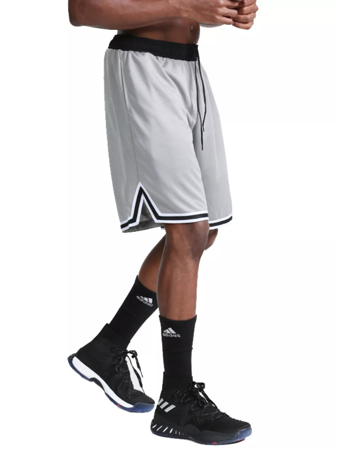 Men's Plus Size Drawstring Breathable Quick-Dry Athletic Active Shorts | Nikki & Co. Boutique