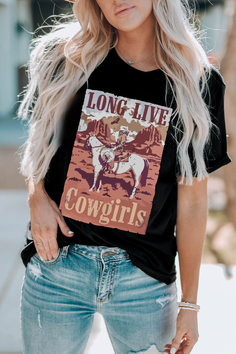 LONG LIVE COWGIRLS Graphic Tees | Nikki &amp; Co. Boutique