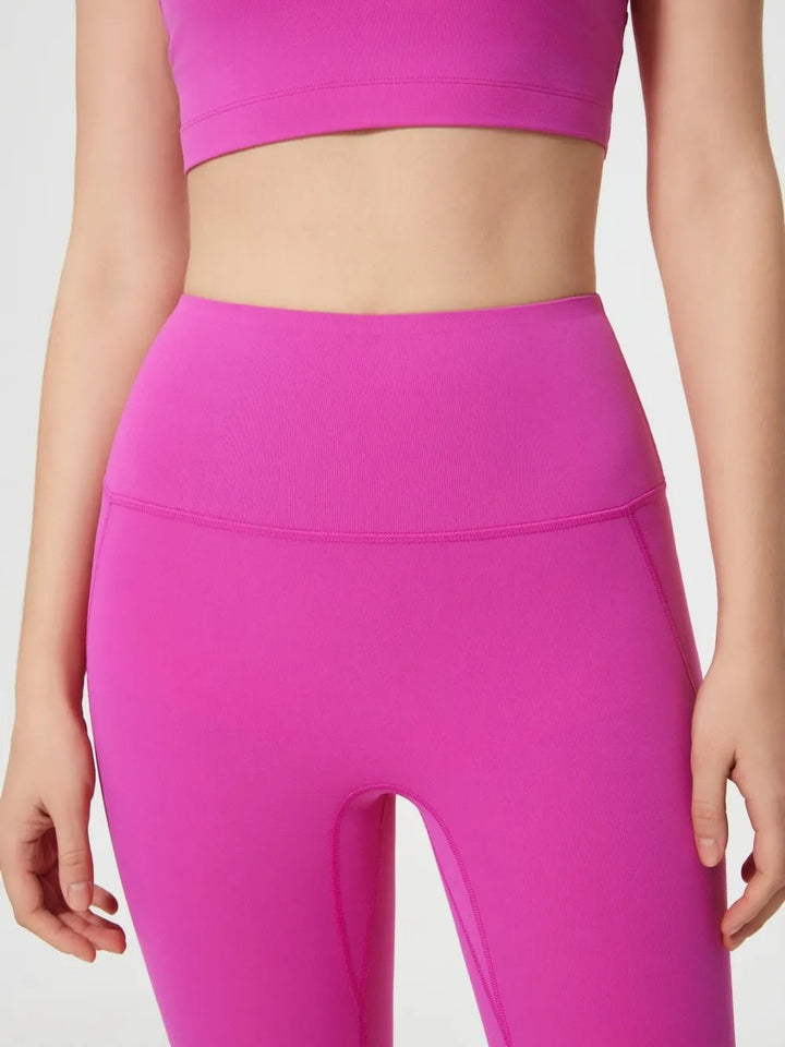 Millennia Wide Waistband Active Leggings | Nikki &amp; Co. Boutique